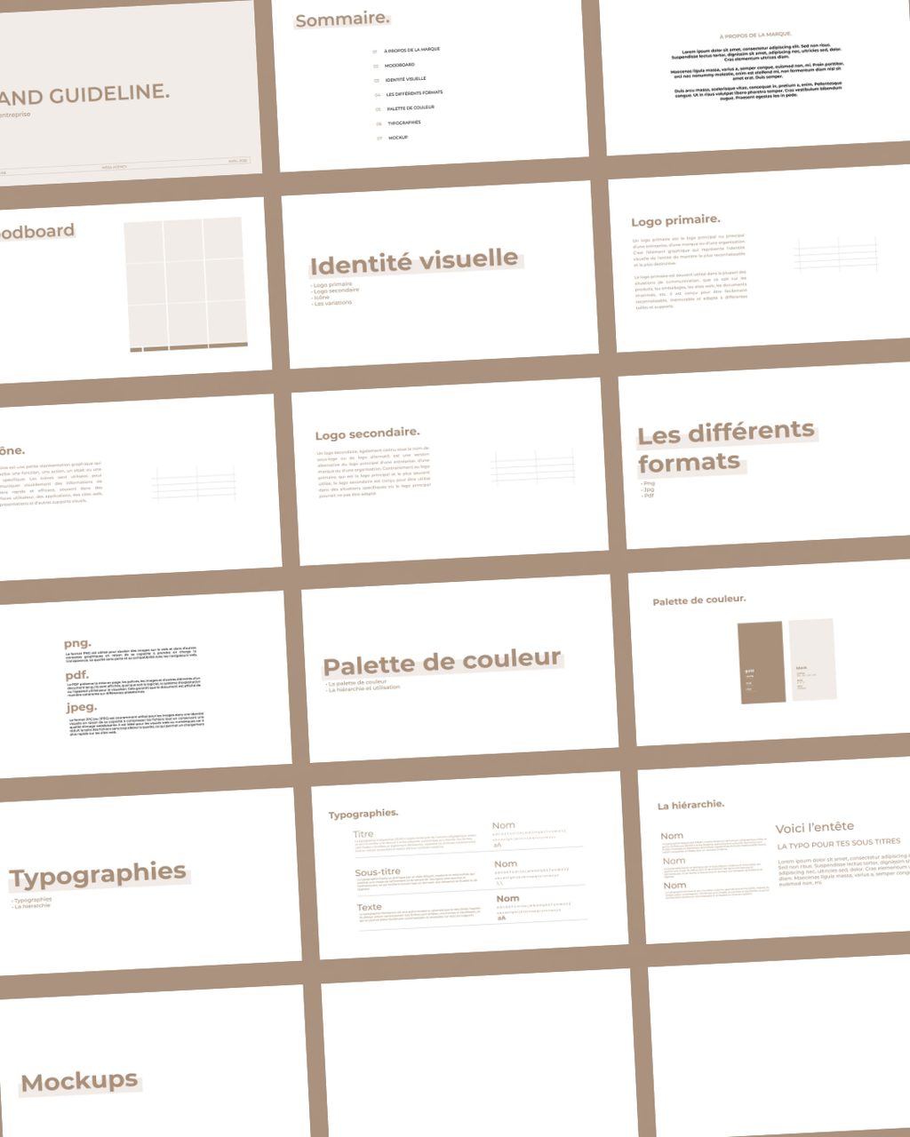 Templates BRANDGUIDELINE - Illustrator