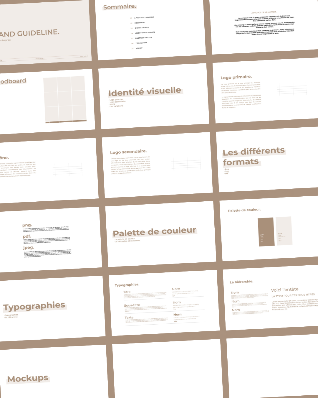 Templates BRANDGUIDELINE - Illustrator